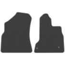 Car Mat Co. Peugeot Partner 2008 - 2018 Rubber Car Mats 2 Piece Set