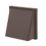 Manrose Cowl Vent Brown 125mm