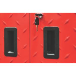 Hilka Pro-Craft Red/Black Garage Wall Unit 764mm x 306mm x 768mm