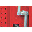 Hilka Pro-Craft Red / Black Garage Wall Unit 764mm x 306mm x 768mm