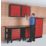 Hilka Pro-Craft Red/Black Garage Wall Unit 764mm x 306mm x 768mm