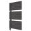 Ximax 1164mm x 600mm 2048BTU Black Flat Electric Towel Radiator