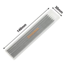 Magnusson  Replacement Leads for Deep Hole Construction Pencil 6 Pack