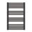Flomasta U-Shape 760mm x 500mm 1402BTU Black Vertical Designer Radiator