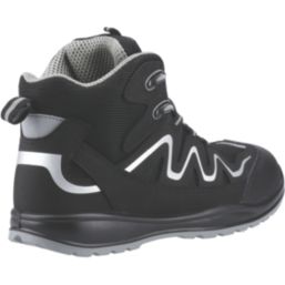 Centek FS310 Size 6  Black Water-Resistant Steel Toe Cap Safety Boots