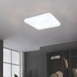 Eglo Frania-S LED Square Ceiling Light White 10W 1100lm