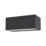 Lutec Gemini Outdoor LED Wall Light Black 15W 1300lm