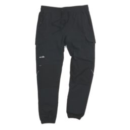 Scruffs Tech Hybrid Stretch Cargo Joggers Black 3X Large 36" W 32" L