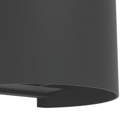 Eglo Calpino 3 Outdoor LED Wall Light Black 2.8W 840lm