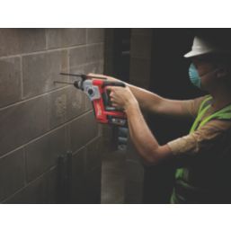 Milwaukee M18 BH-402C 2.5kg 18V 2 x 4.0Ah Li-Ion RedLithium  Cordless SDS Plus Hammer Drill