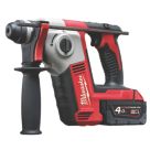 Milwaukee M18 BH-402C 2.5kg 18V 2 x 4.0Ah Li-Ion RedLithium  Cordless SDS Plus Hammer Drill