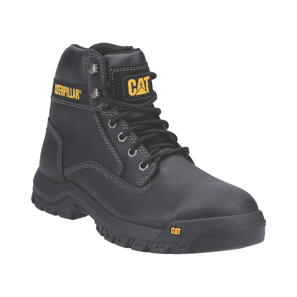 CAT Median Safety Boots Black Size 11 | Safety Boots | Screwfix.com