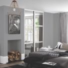 Spacepro Shaker 2-Door Sliding Wardrobe Door Kit White Frame Mirror Panel 1793mm x 2260mm