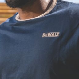 DEWALT Wilbury Short Sleeve T-Shirts Djion & Navy 2X Large 48-50" Chest 2 Pack