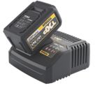 Refurb Titan TTT1240BAT/TTB1242CHR 18/36V 4.0/8.0Ah Li-Ion TXP Dual Voltage Battery & Fast Charger Set