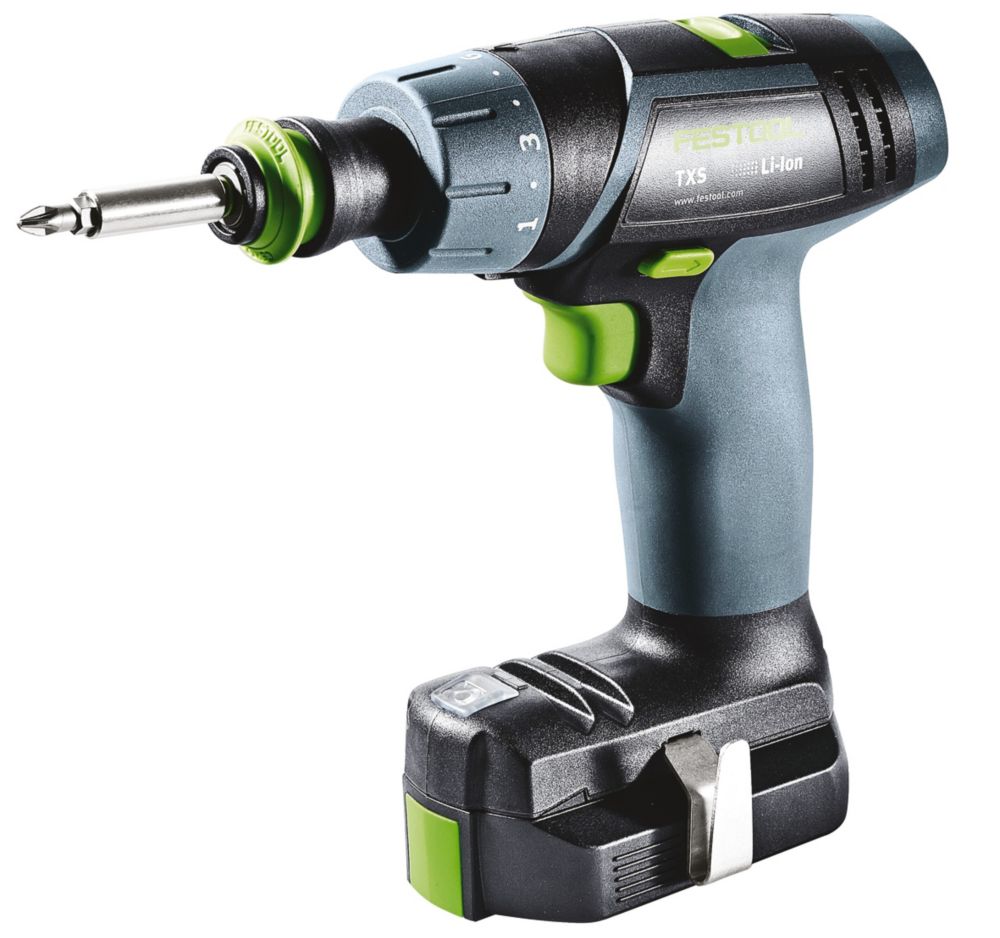 Festool TXS 10.8V 2 x 2.6Ah Li Ion Cordless Multipurpose Drill