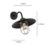 Eglo Melgoa Outdoor Wall Light Black