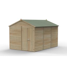 Forest Beckwood 8' x 11' 6" (Nominal) Apex Shiplap Timber Shed