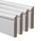 Essentials Primed MDF Torus Skirting Board 2400mm x 119mm x 18mm 4 Pack