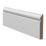 Essentials Primed MDF Torus Skirting Board 2400mm x 119mm x 18mm 4 Pack