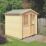 Shire Avesbury 1 7' x 7' (Nominal) Apex Timber Log Cabin
