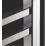Kudox 900mm x 450mm 904BTU Chrome Flat Designer Towel Radiator