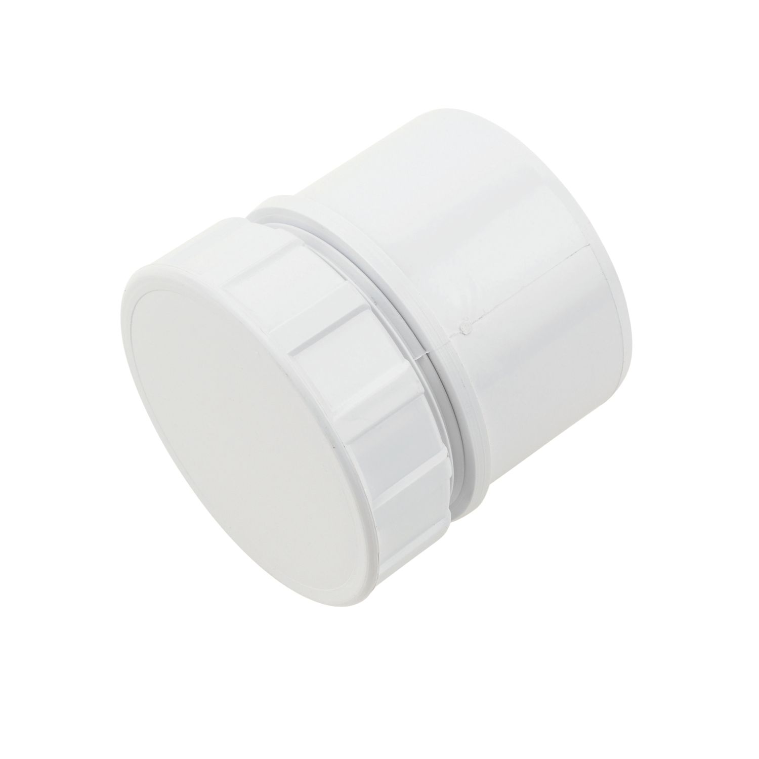 FloPlast Solvent Weld Access Plug White 50mm (72586)