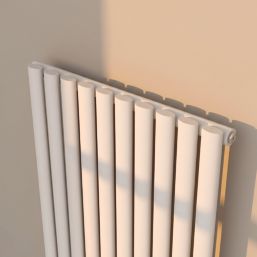 Flomasta  1800mm x 600mm 4174BTU White Vertical Designer Radiator