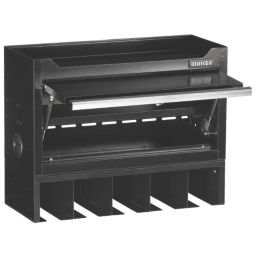 Bunker Black Power Tool Wall Storage & Rack 680mm x 281mm x 535mm