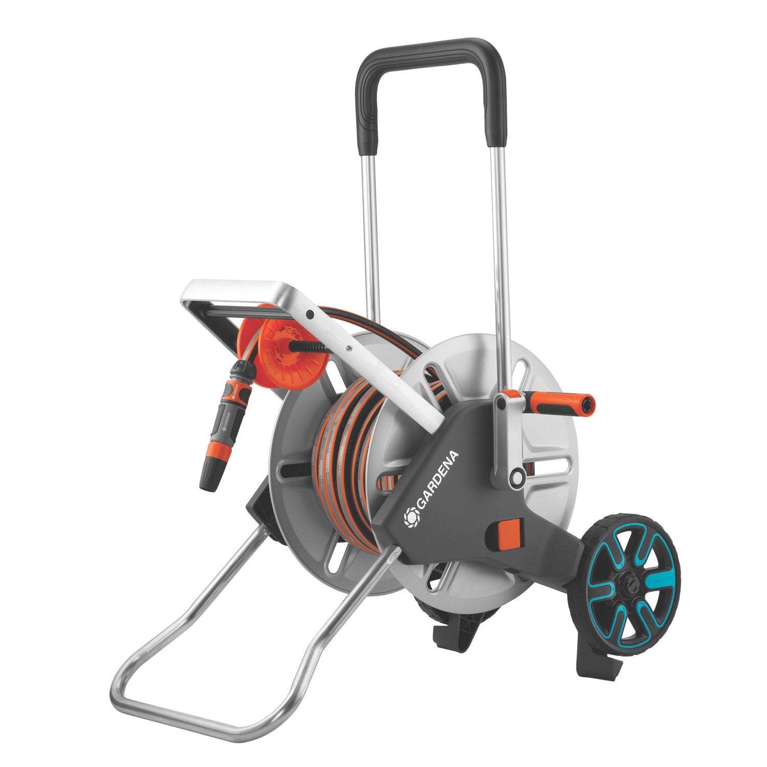 Gardena CleverRoll Metal Hose Trolley 13mm x 25m (725EE)