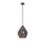 Eglo Carlton 1 Pendant Light 31cm Diameter Black & Copper