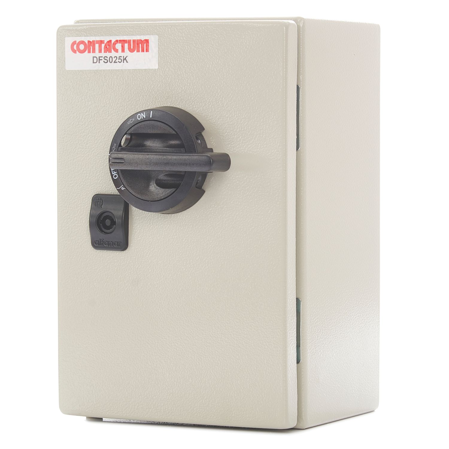 Contactum DFS025K 25A 3P+N+E Fused 3-Phase Enclosed Switch Fuse (725HE)