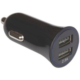 Car Cigarette Lighter Socket Adapter Dual USB Double Plug Charger Splitter  12V