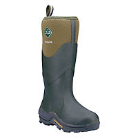 Muck Boots Muckmaster Hi Metal Free  Non Safety Wellies Moss Size 5
