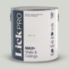 LickPro Max+ 2.5Ltr Grey 01 Matt Emulsion  Paint
