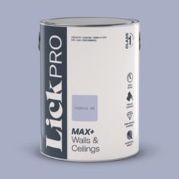 LickPro Max+ 5Ltr Purple 08 Matt Emulsion  Paint