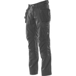 Mascot Accelerate 18531 Work Trousers Black 34.5" W 35" L