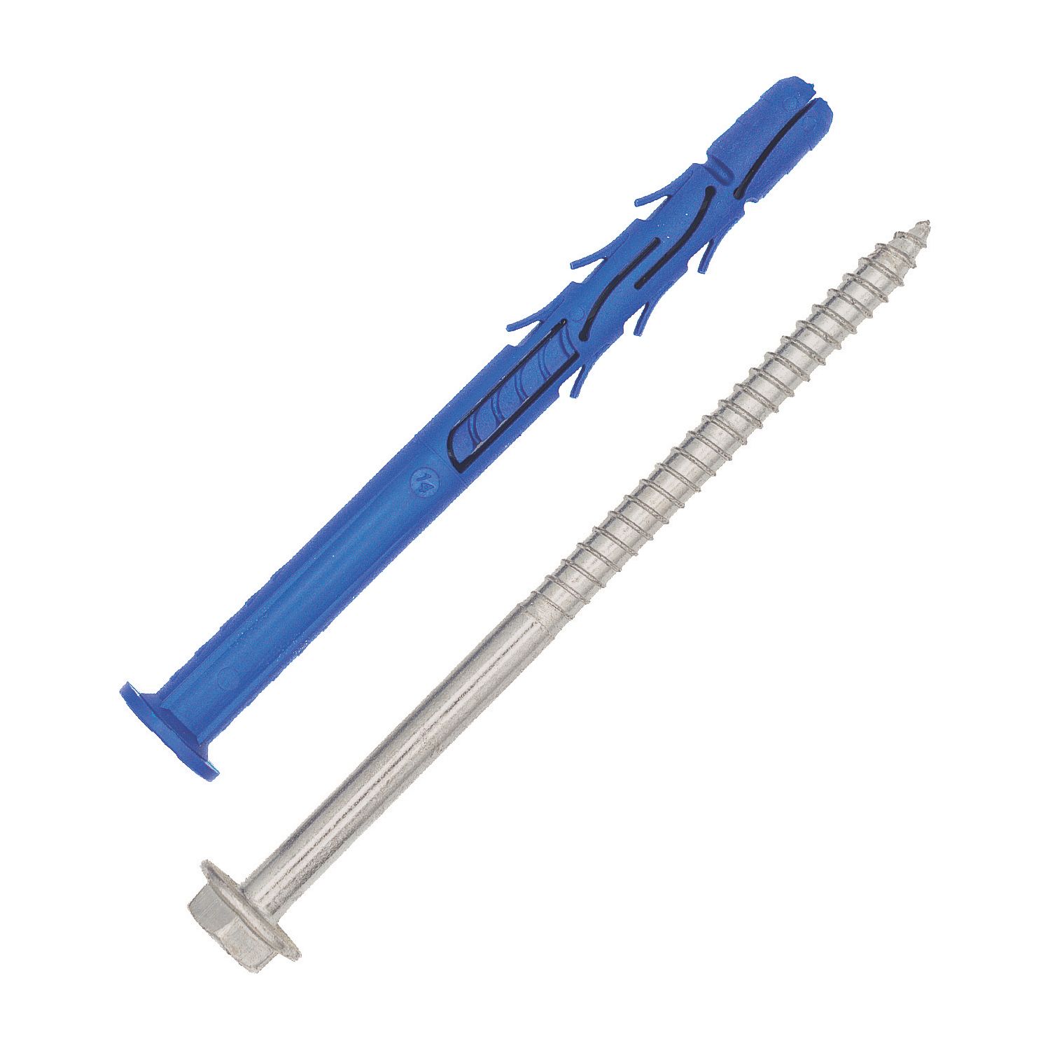 Rawlplug R-FF1A4 TX Frame Fixings with Hex Head Screws 10mm x 120mm 25 Pack (725PE)