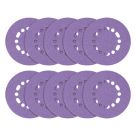 Trend  AB/150/80Z 80 Grit 8-Hole Punched Multi-Material Sanding Discs 150mm 10 Pack