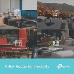 TP-Link Archer MR600 AC1200 MU-MIMO Dual-Band WiFi Router