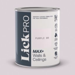 LickPro Max+ 1Ltr Purple 06 Matt Emulsion  Paint