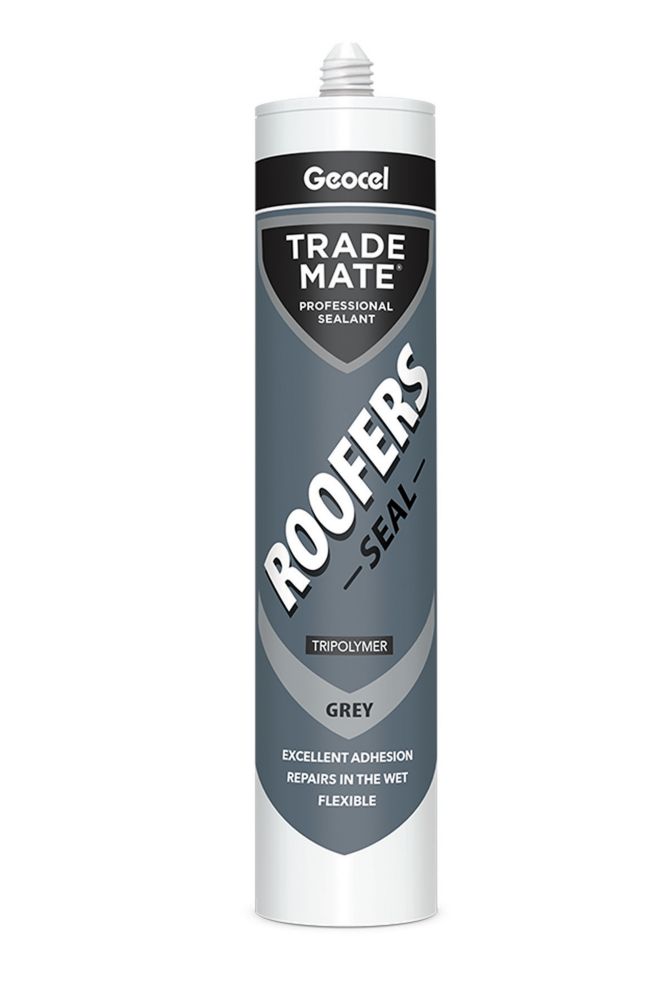 Geocel Trade Mate Roofers Seal Lead Grey 310ml - Screwfix