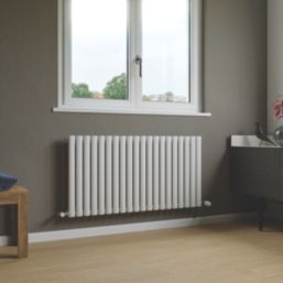Ximax Fortuna 600mm x 1180mm 3062BTU White Horizontal Designer Radiator