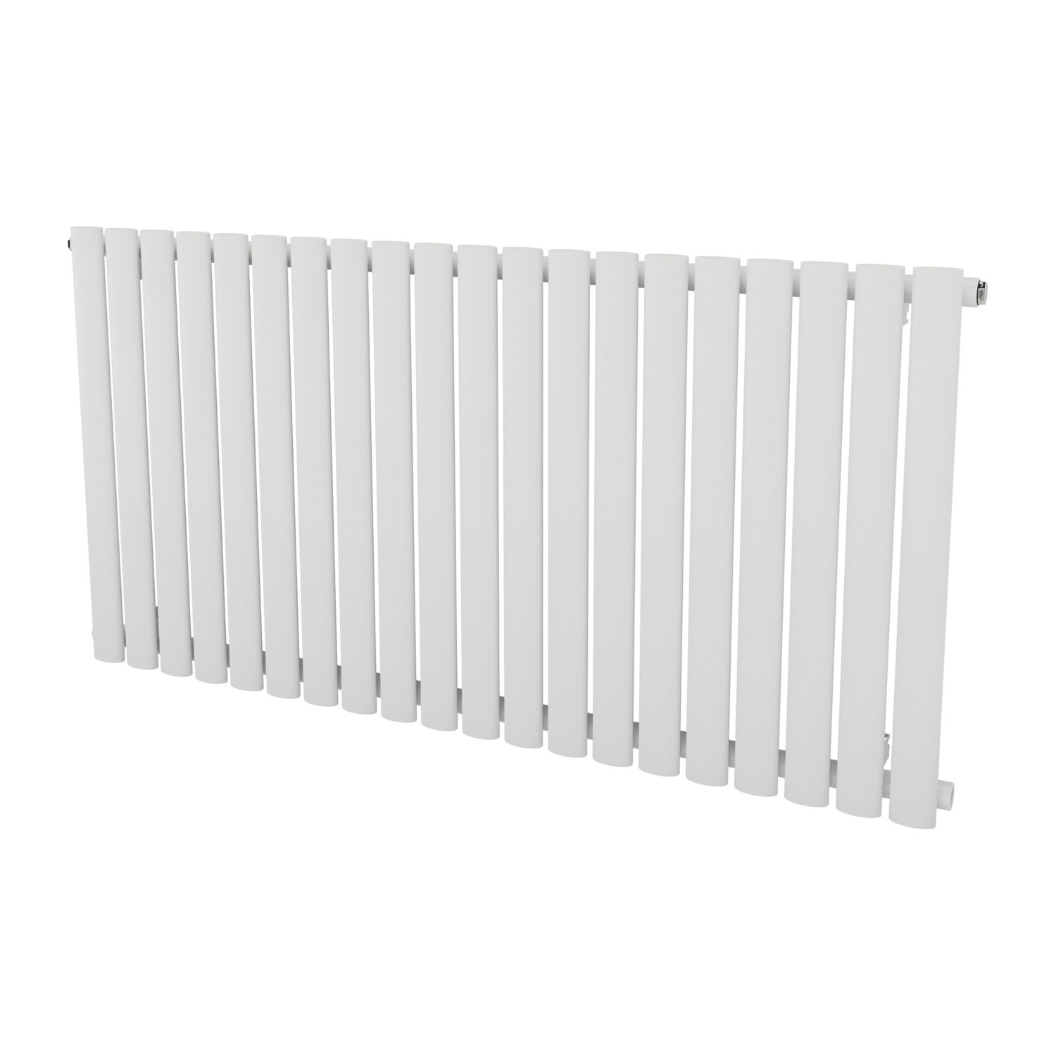 Ximax Fortuna 600mm x 1180mm 3062BTU White Horizontal Designer Radiator (7265H)