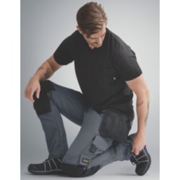 Snickers 6271 Work Trousers Black 38" W 30" L