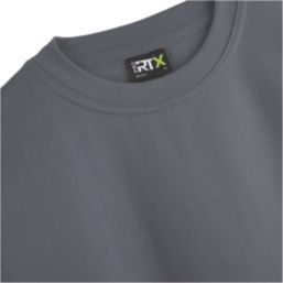 Pro RTX  Sweatshirt Solid Grey Small 35 / 37" Chest