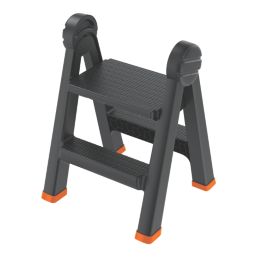 Magnusson Plastic 3 Step 429mm Folding Step Stool With Platform