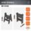 Magnusson Plastic 3 Step 429mm Folding Step Stool With Platform