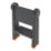 Magnusson Plastic 3 Step 429mm Folding Step Stool With Platform