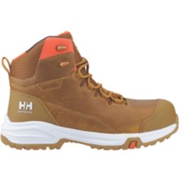 Helly Hansen Manchester Ltr Mid Size 7  Light Brown Waterproof  Safety Boots